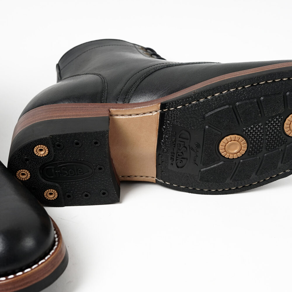 Alternative view of SC PLAIN TOE - FULL GRAIN BLACK