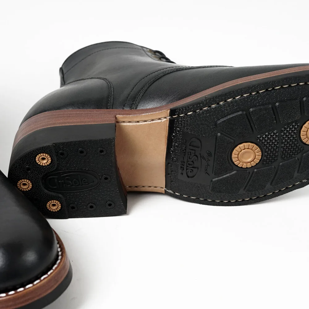 Alternative view of SC PLAIN TOE - FULL GRAIN BLACK