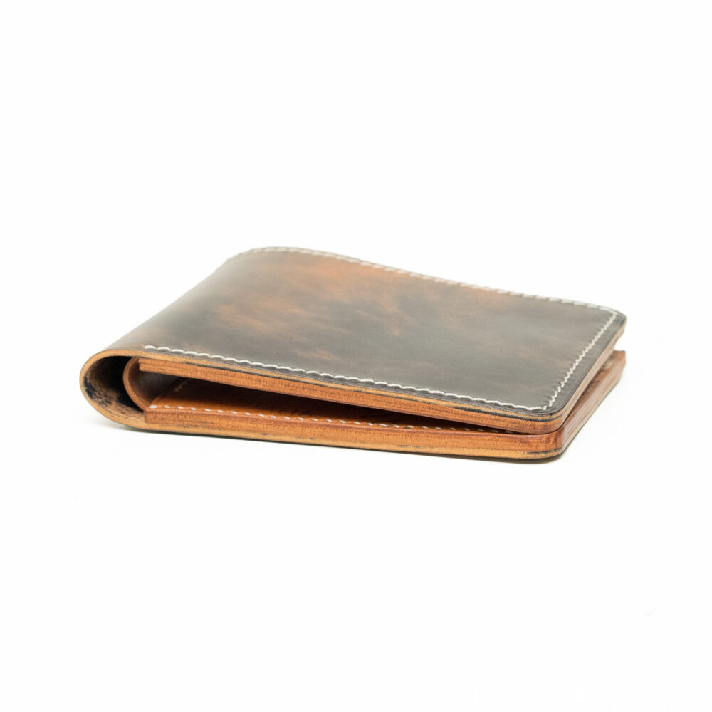 Alternative view of BIFOLD WALLET - SHELL CORDOVAN MARBLED