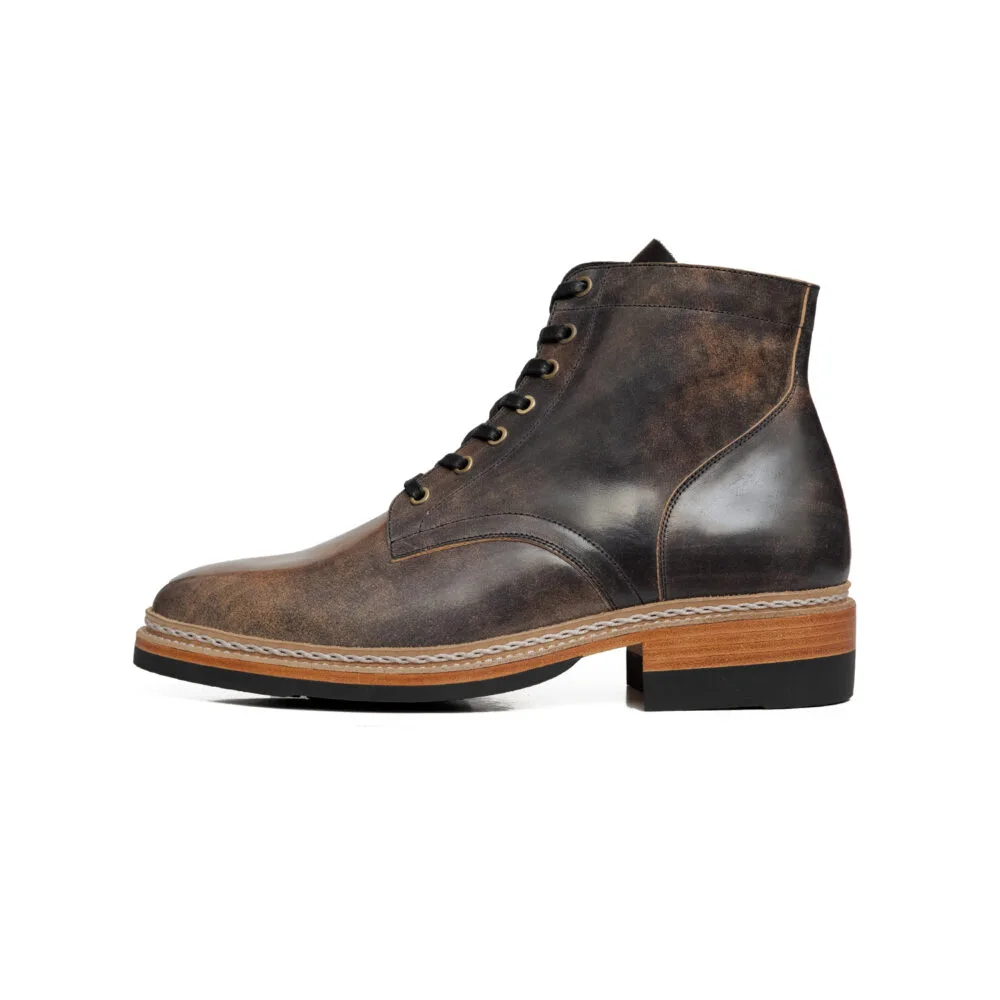 SC  PLAIN TOE - SHELL CORDOVAN MARBLED