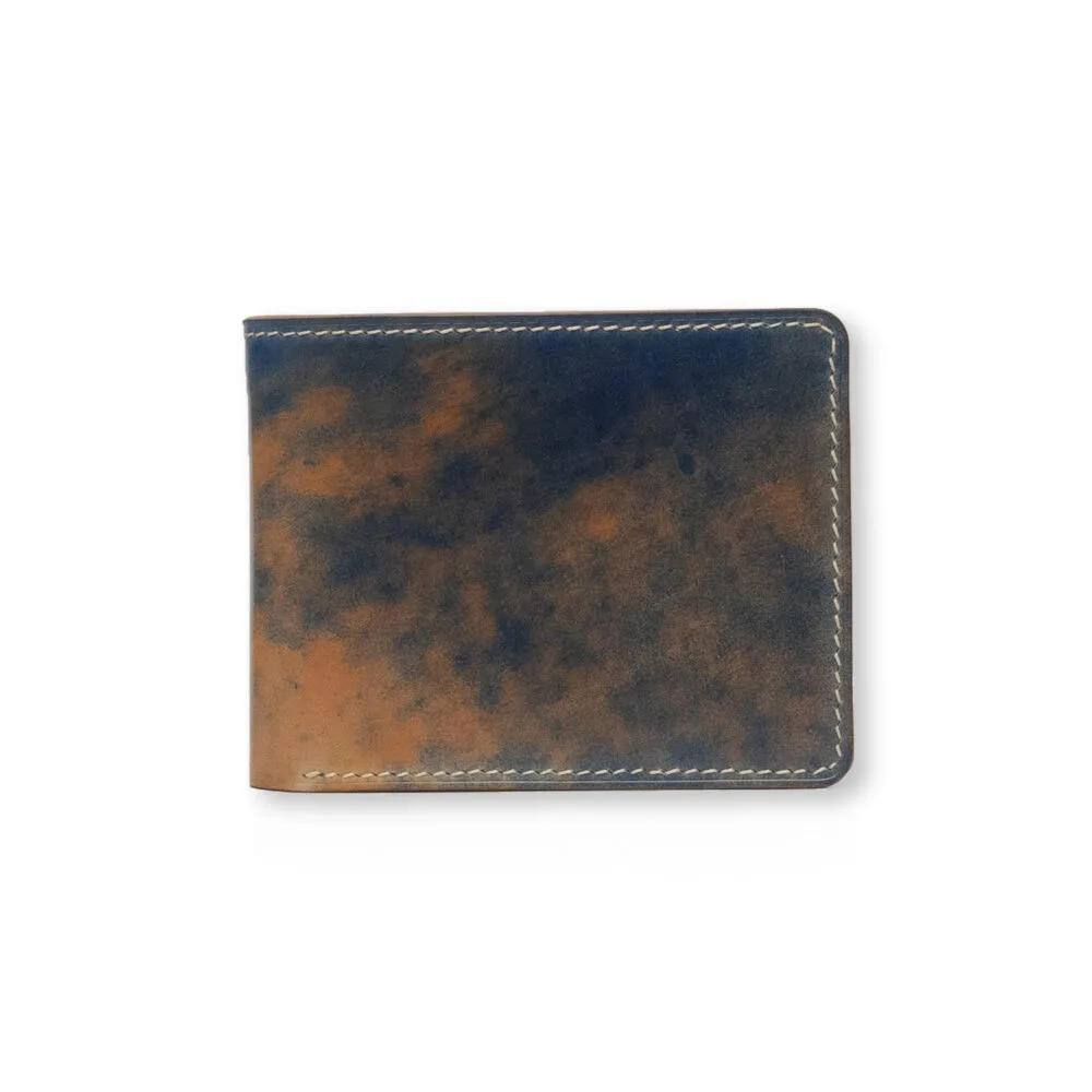 BIFOLD WALLET - SHELL CORDOVAN MARBLED