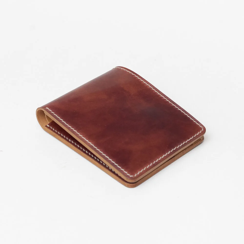 Alternative view of BIFOLD WALLET - SHELL CORDOVAN MUSEUM