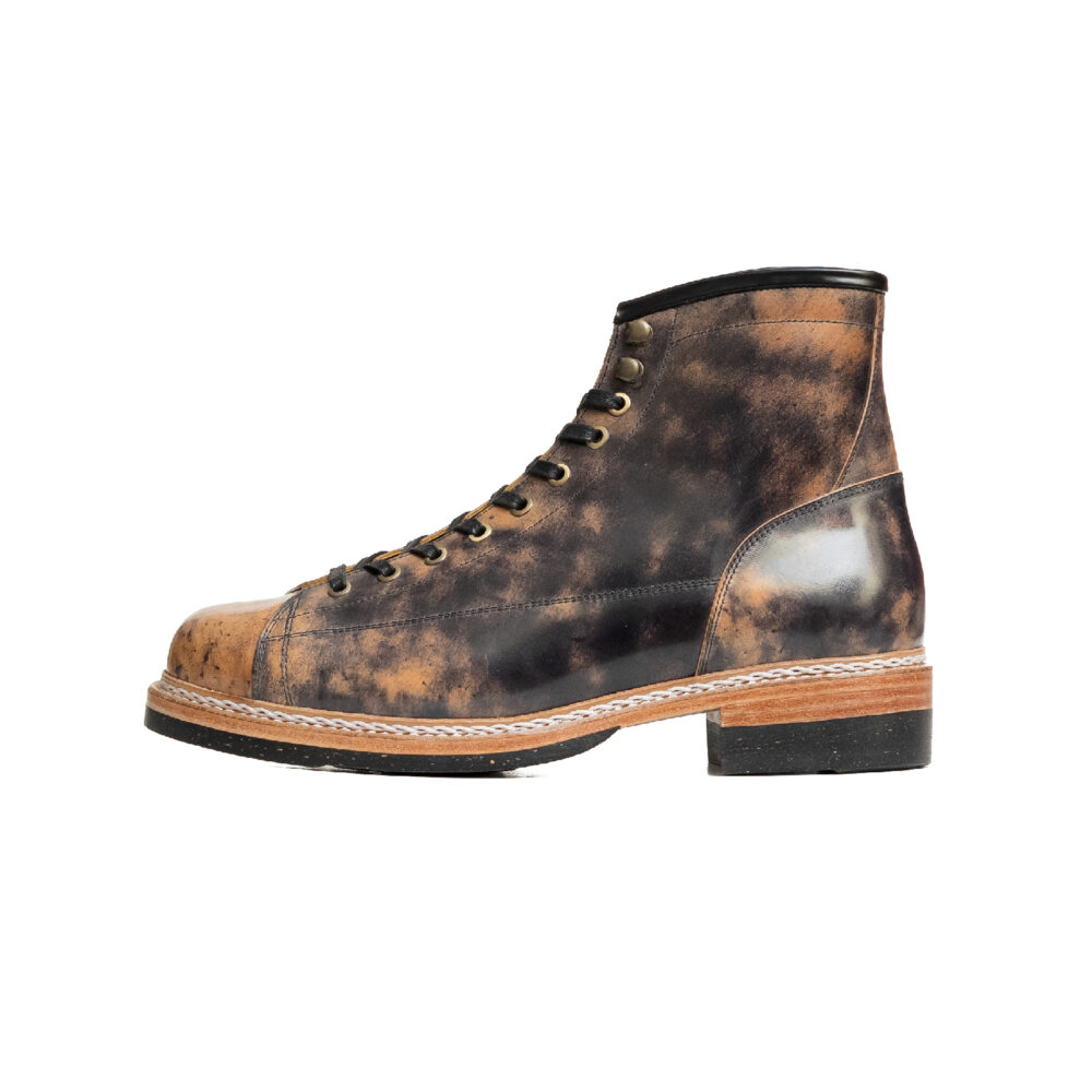 IMB 2 - SHELL CORDOVAN MARBLED BLACK